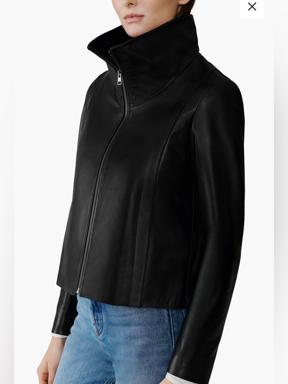 🆕 Soia & Kyo “Paula” Black Leather Jacket - Women's - XL